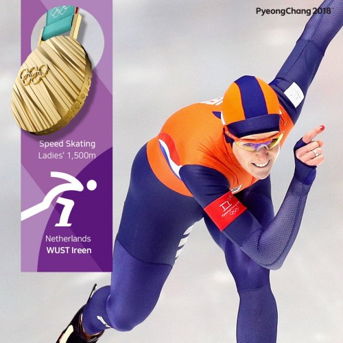 Ireen Wust 1500 meter olympisch kampioen PyeongChang