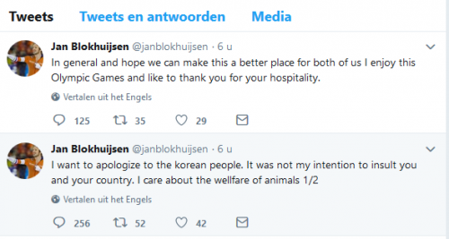 Tweets Jan Blokhuijsen