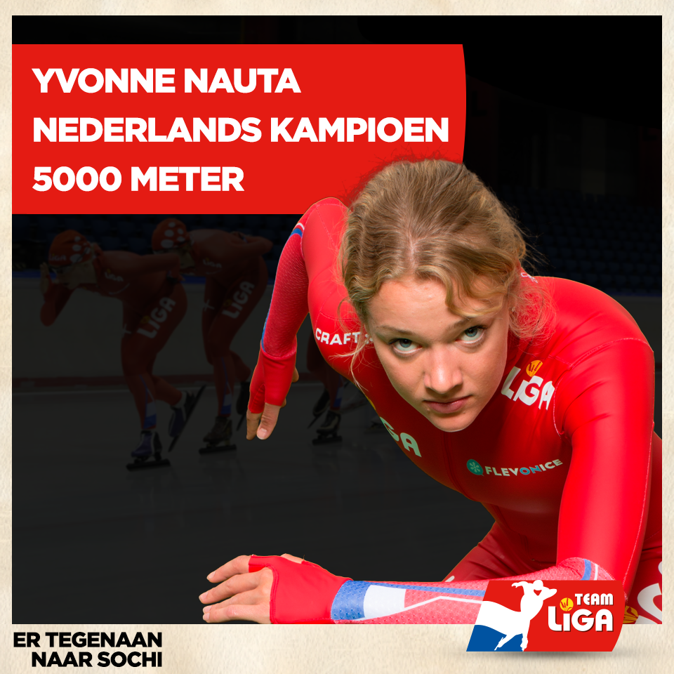 Yvonne Nauta nederlands kampioene 5000 meter