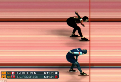 Ted Jan Bloemen split finish Pedersen